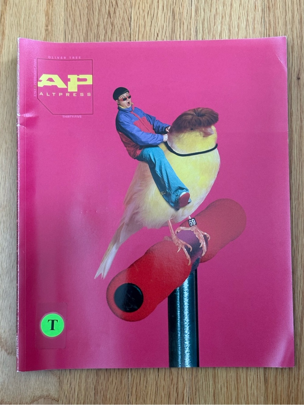 Alternative Press magazine edition 379.1 Feb 2020 Oliver Tree cover